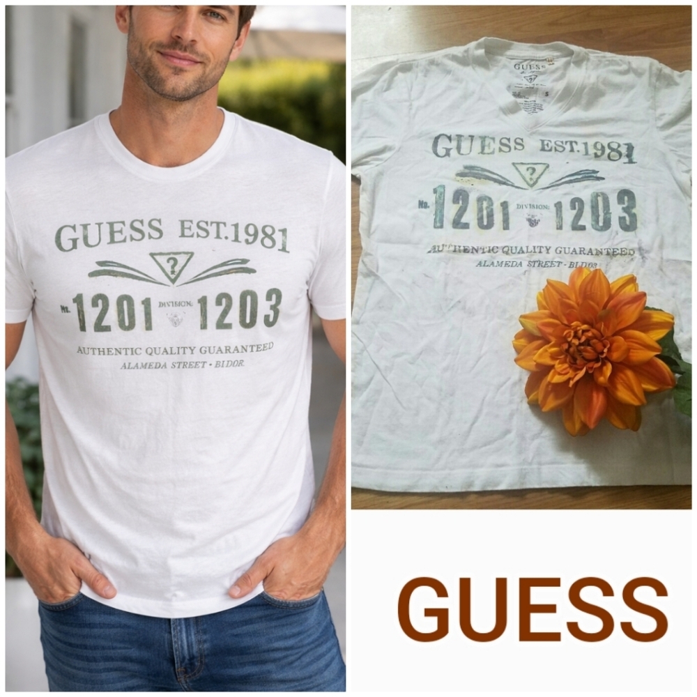 GUESS MAN T-SHIRT - Picture 1 of 3